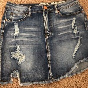 Denim skirt!!